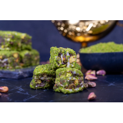 Toz Fıstıklı Baklava Lokum